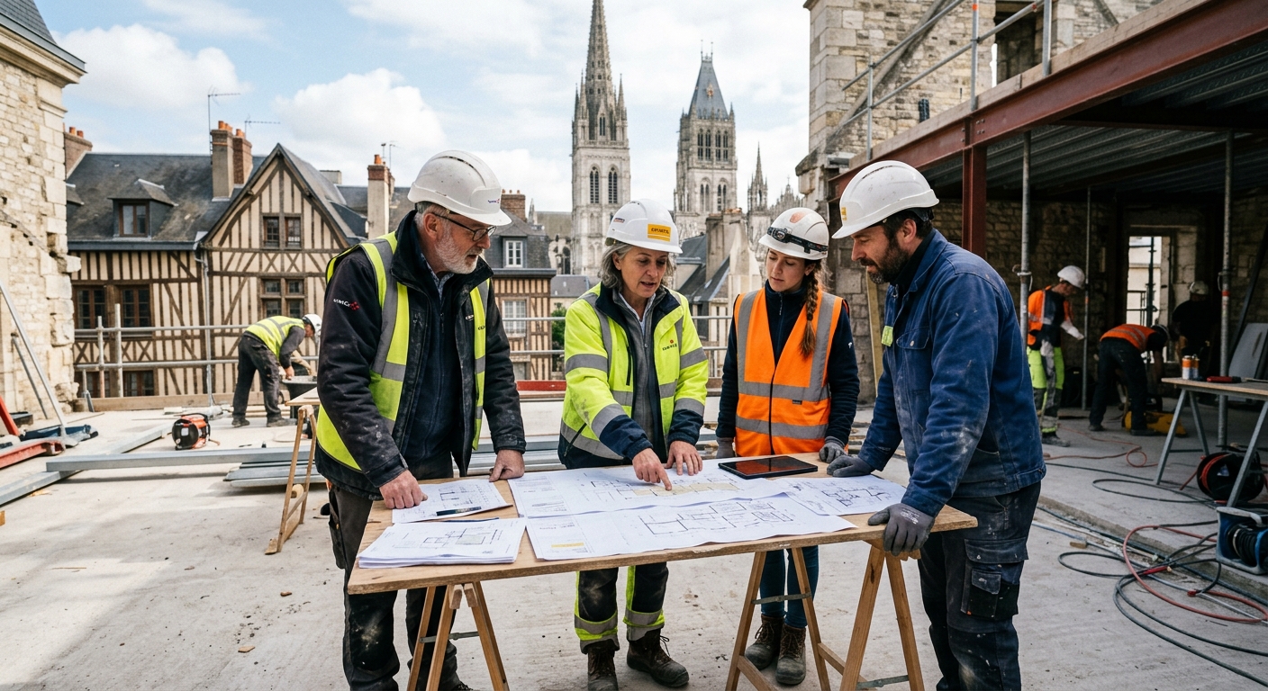 Expertise b&acirc;timent Rouen depuis 2006