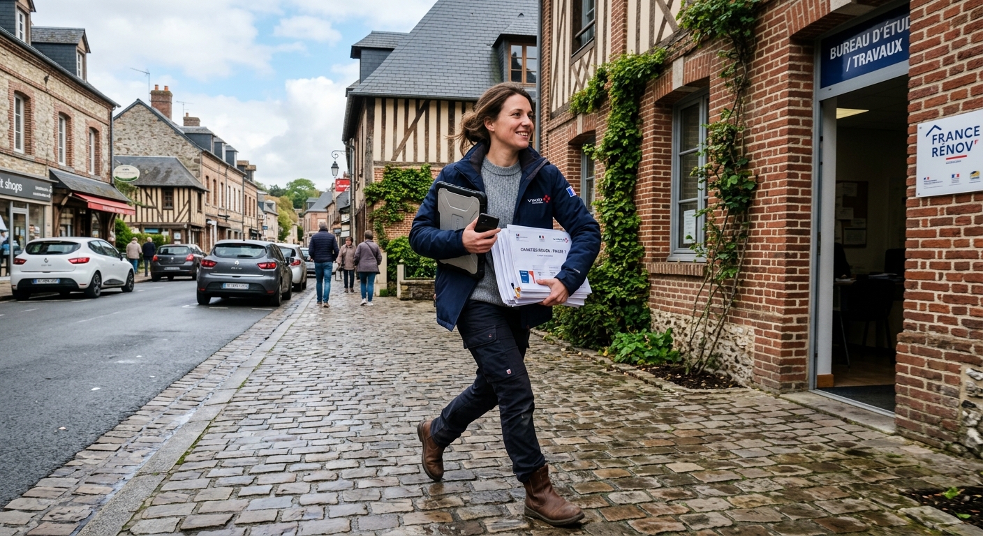 Ing&eacute;nieur b&acirc;timent intervention rapide Rouen